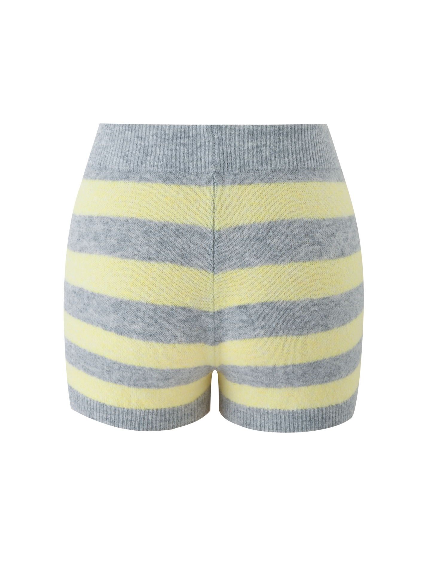 KOA SHORT - YELLOW AND GREY STRIPE