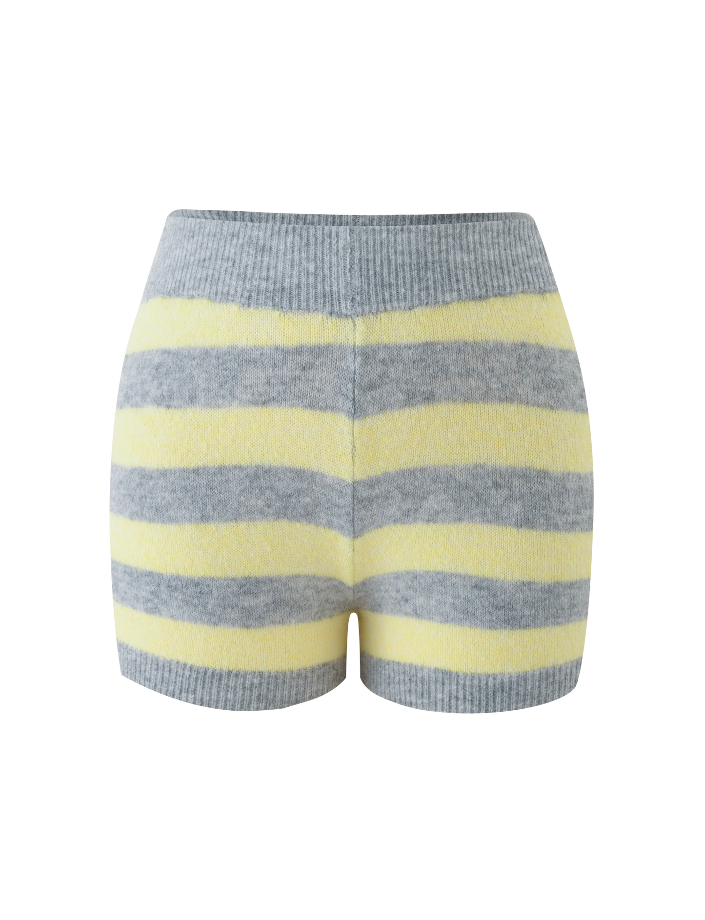 KOA SHORT - YELLOW AND GREY STRIPE