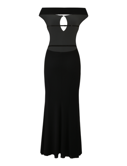 KERRIGAN MAXI DRESS - BLACK