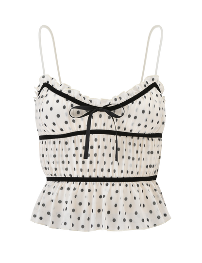 LIORA TOP - POLKA DOT