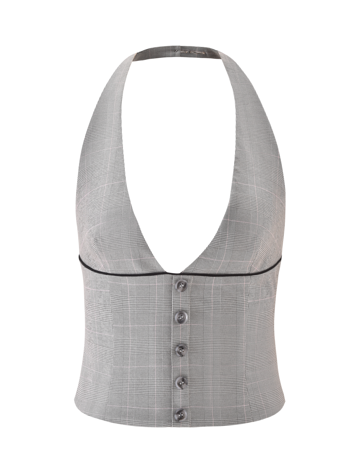 TERESIA TOP - GREY CHECK