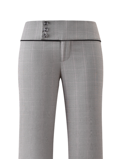 TERESIA PANT - GREY CHECK