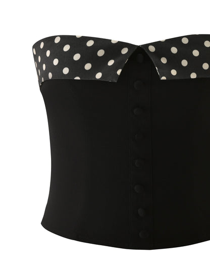 KITTIE 2.0 BUSTIER - BLACK