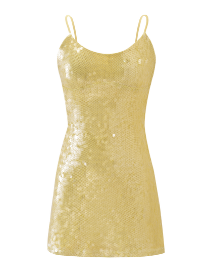 KIANNA MINI DRESS - YELLOW