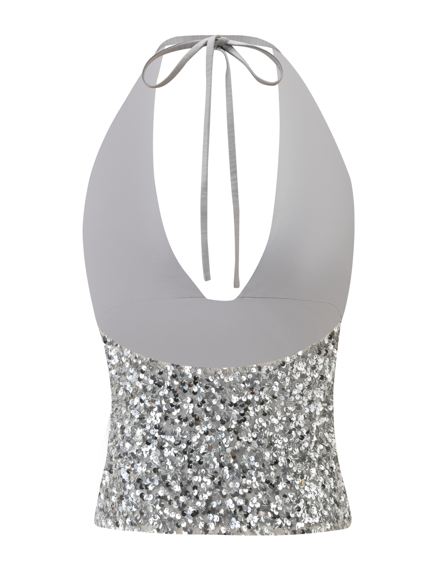 REILYNN TOP - SILVER