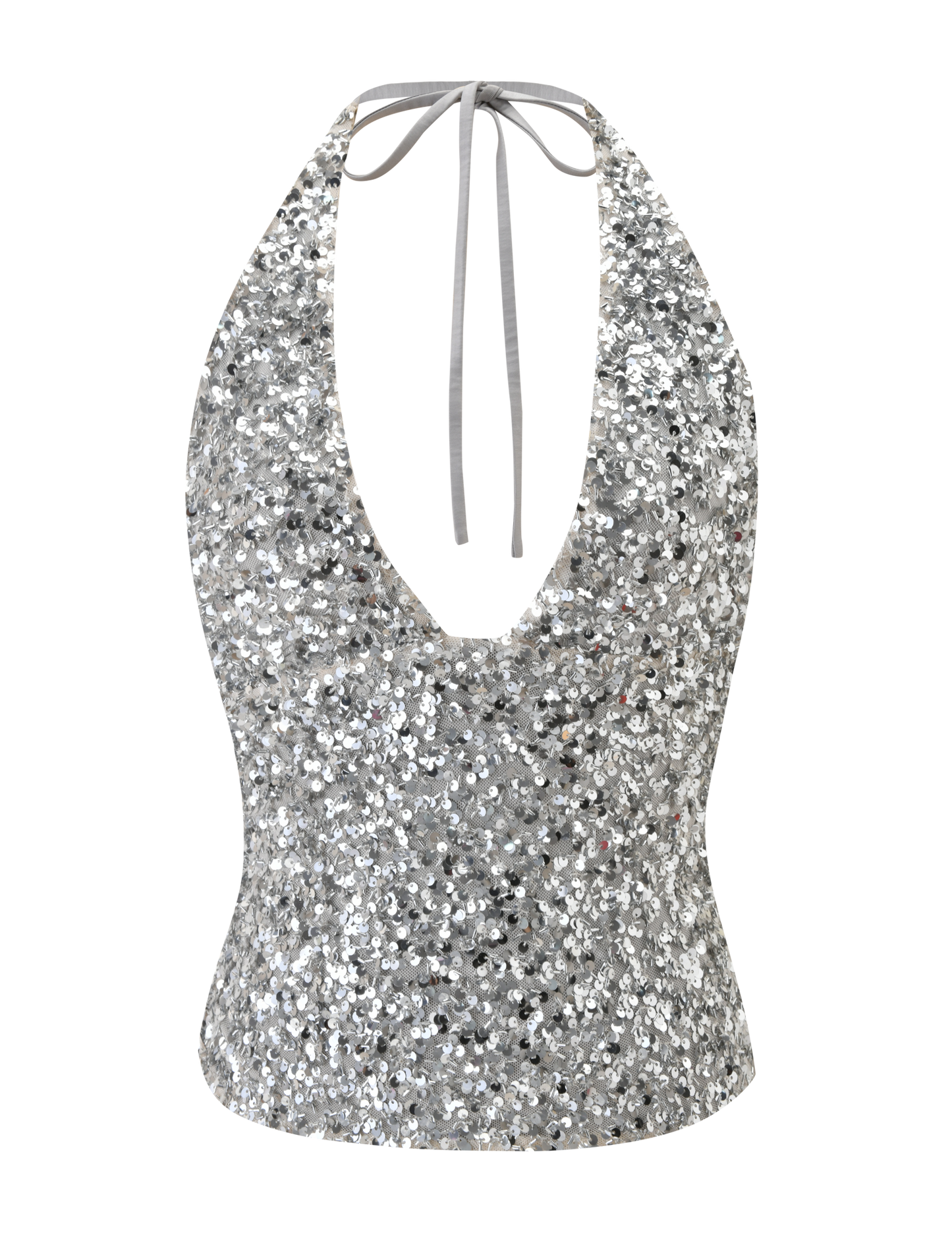 REILYNN TOP - SILVER