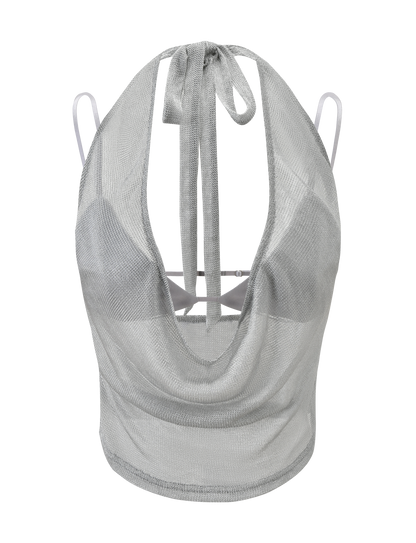 MAKENA TWO-PIECE TOP 2.0 - SILVER