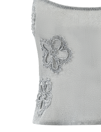 ISATANA TOP - SILVER