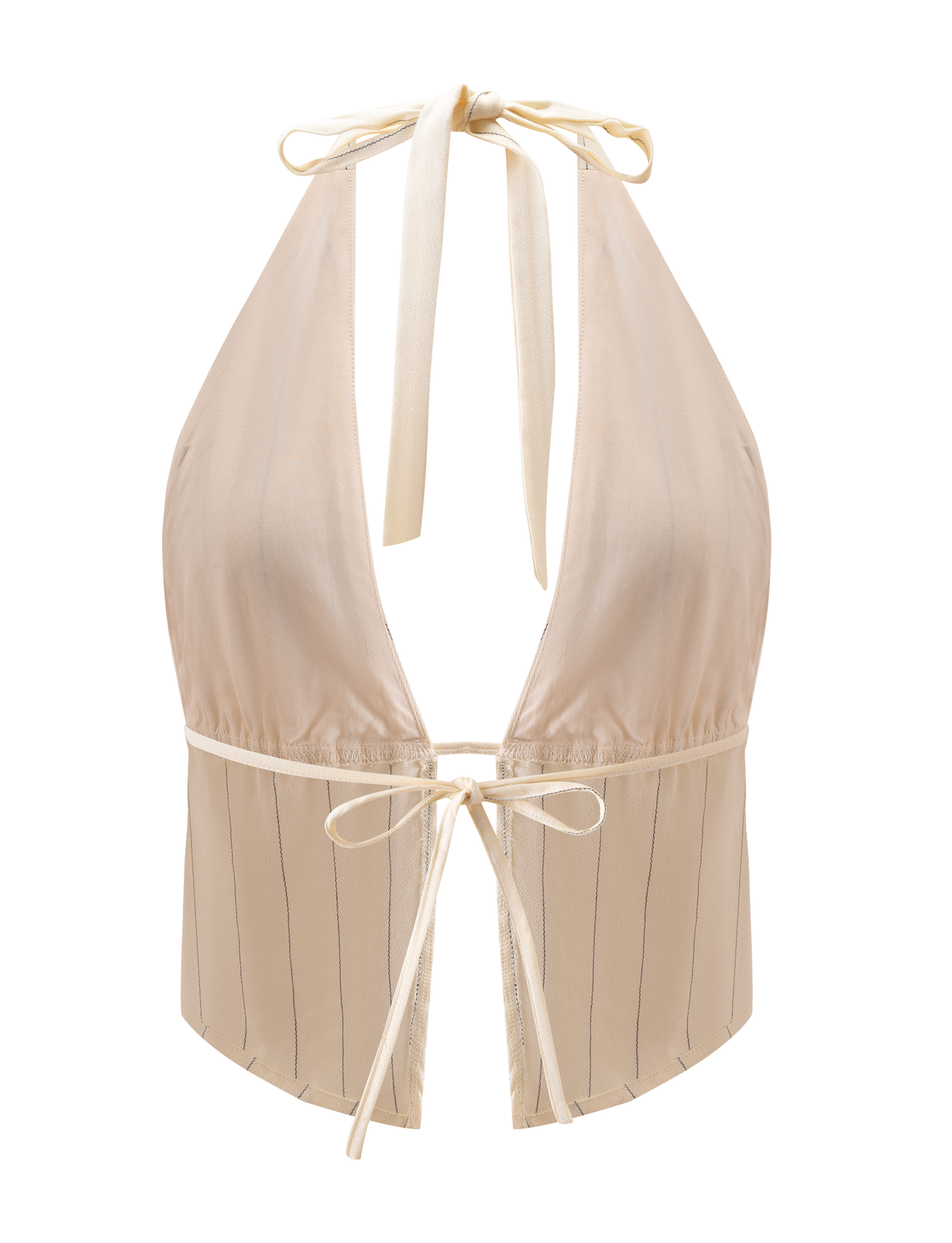 LAINEY TOP - BEIGE STRIPE