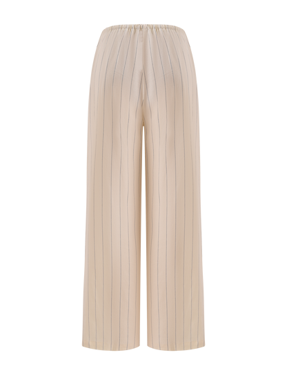 LAINEY PANT - BEIGE STRIPE