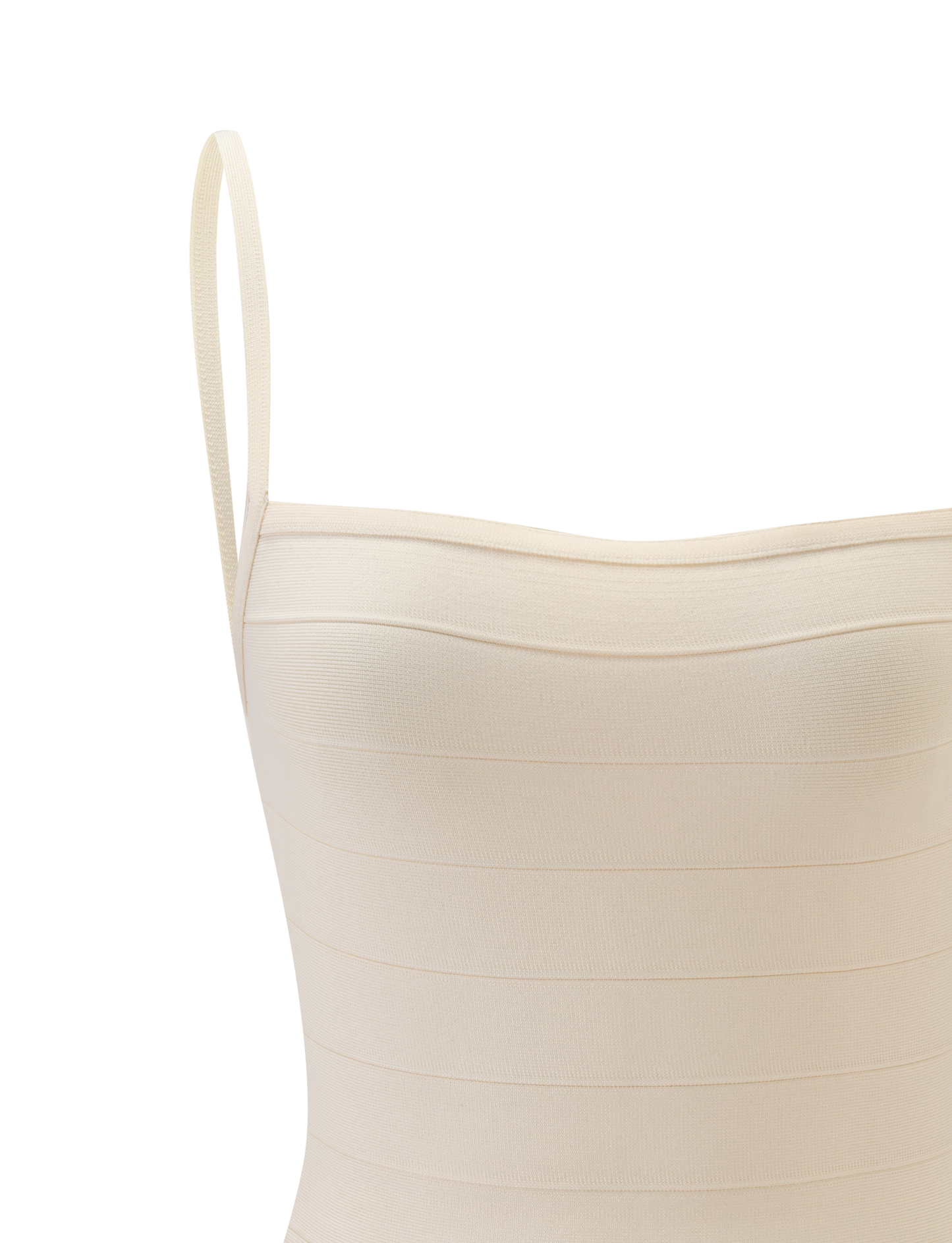 MIDORI MINI BANDAGE DRESS - CREAM