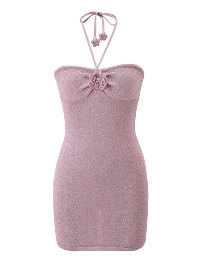 SUNIA DRESS - BABY PINK