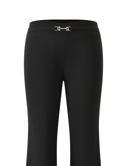 KITTIE BUCKLE PANT - BLACK