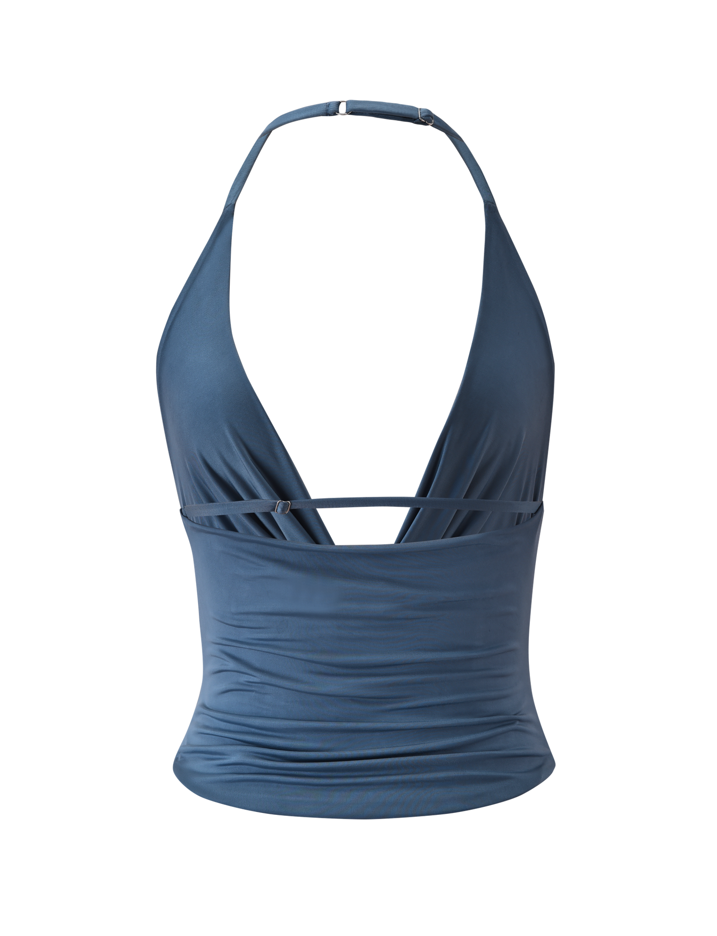 THARA TOP - SLATE BLUE