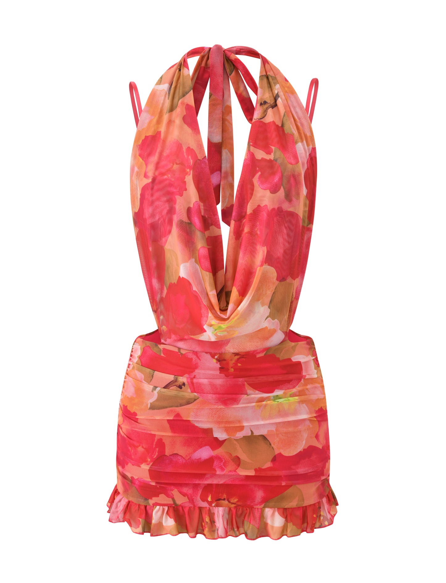 JOLIE MINI DRESS - DAIQUIRI FLORAL