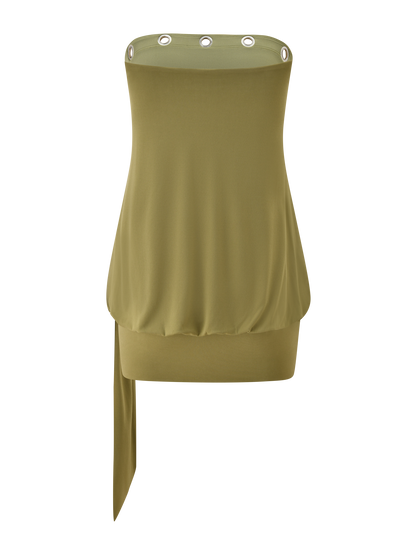 RAVENNA DRESS - OLIVE
