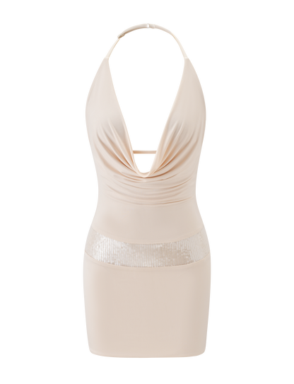 THARA MINI DRESS - CREAM