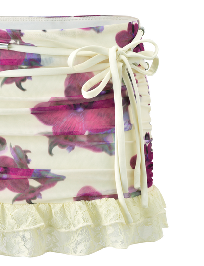 LILIAH MINI SKIRT - ORCHID HAZE