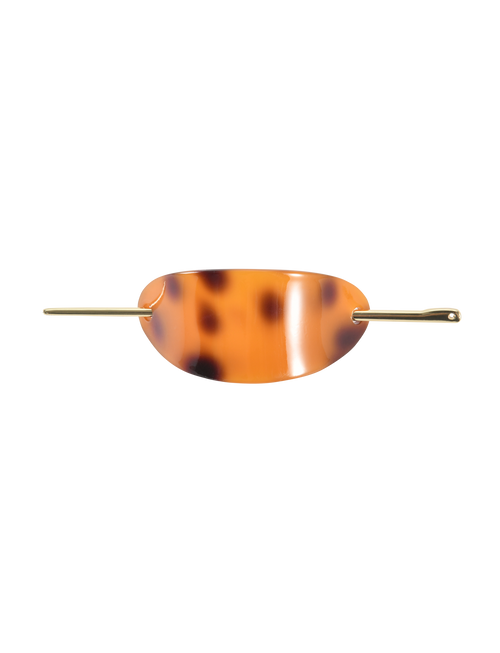 RUKA BARETTE - TORTOISESHELL