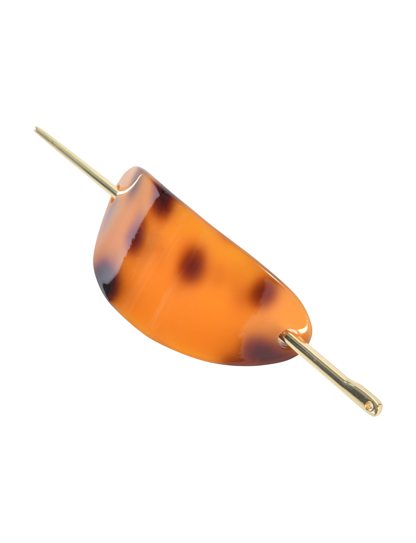 RUKA BARETTE - TORTOISESHELL