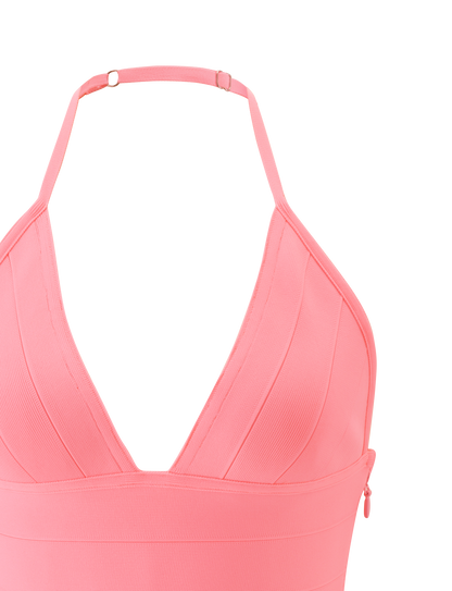 NYX BANDAGE TOP - NEON GUAVA