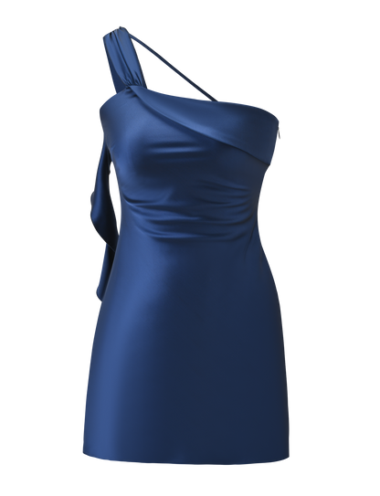 RAINEY MINI DRESS - NAVY