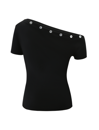 MARITA TOP - BLACK