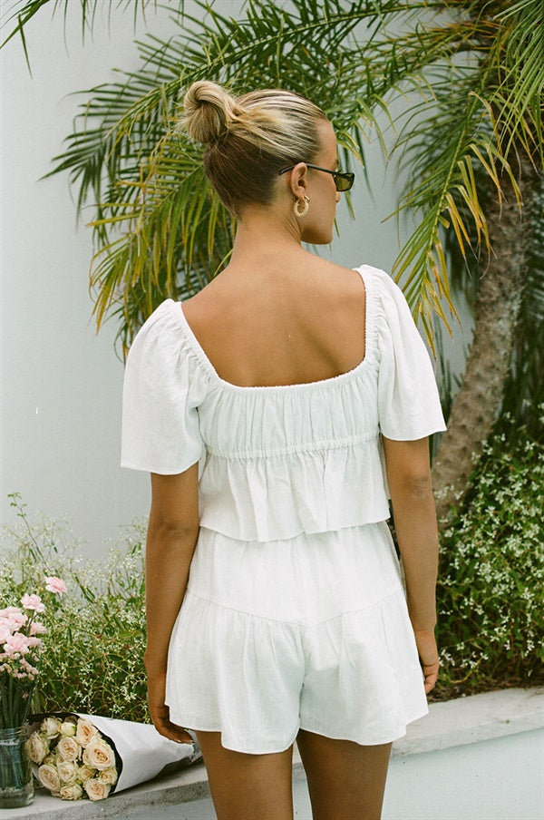 SAMPLE-Allura Shorts - White