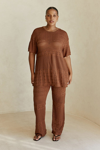 Nixie Top - Chocolate