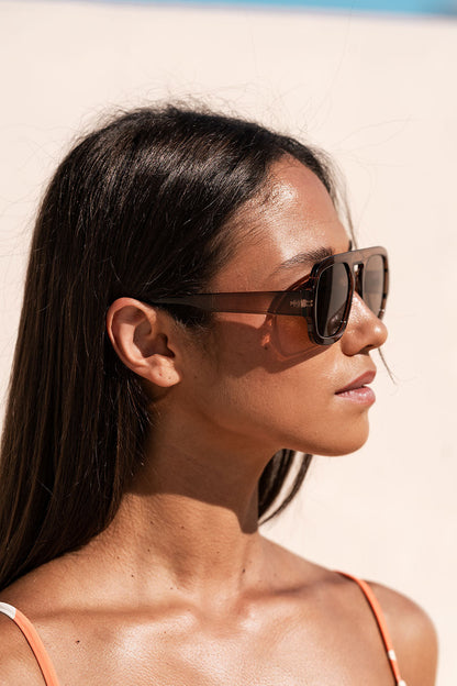 Lorna Sunglasses - Brown