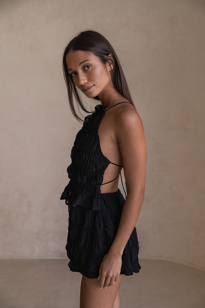 Adira Playsuit - Black