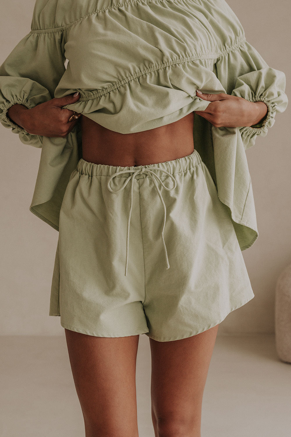 SAMPLE-Akel Shorts - Mint