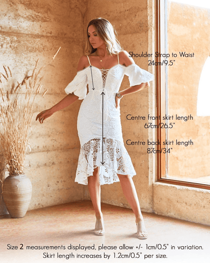 Riana Dress - Emerald Green