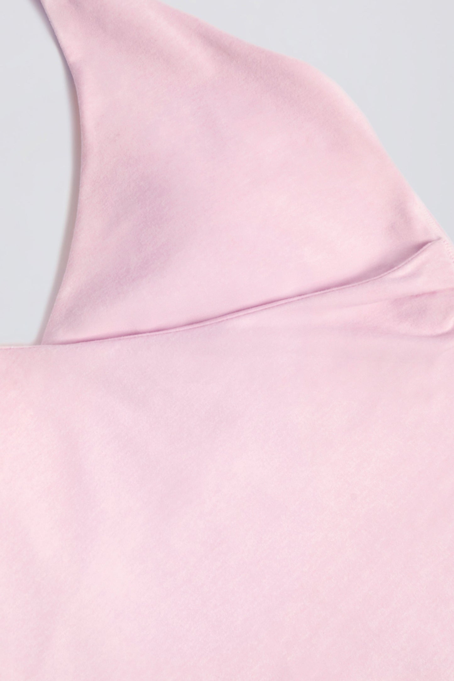 Halterneck Open-Back Tank Top in Bloom
